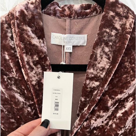 NWT CAROLINE CONSTAS Bel Mini Dress XXS - Picture 10 of 12